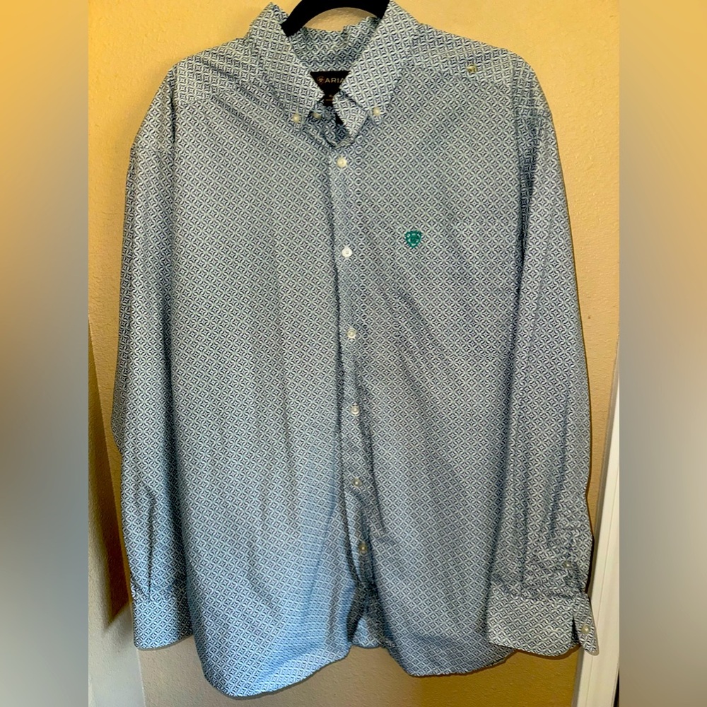 Ariat Blue Button Down